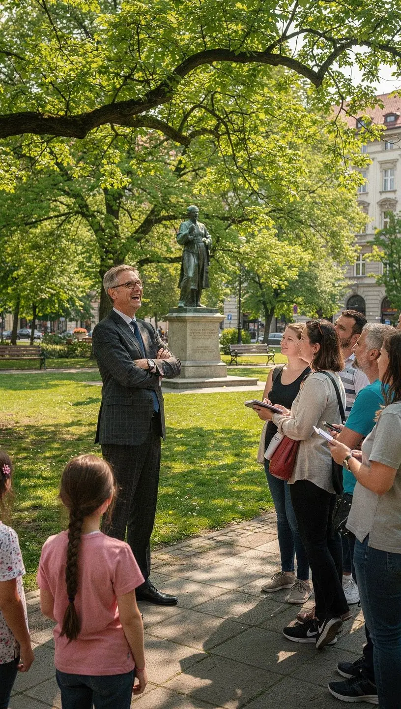 Fotografie starГ©ho mД›sta s historickГЅmi budovami a nГЎmД›stГ­m.